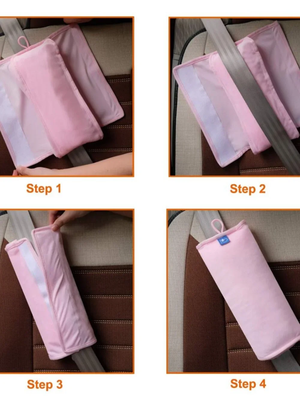 Seat Belt Pillow for Kids, Extra Soft Toddler Travel Pillow